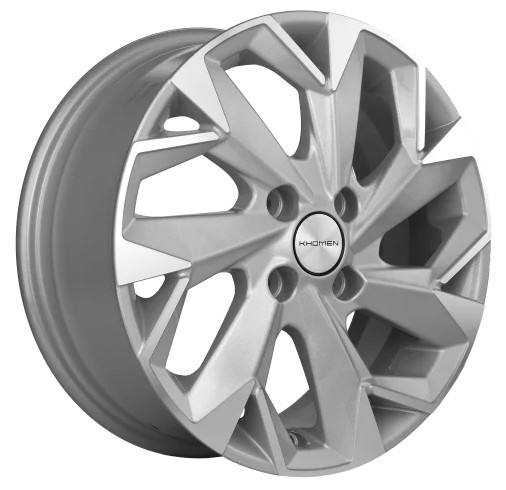 Khomen 5,5x14 4*100 Et:43 Dia:67,1 F-SILVER-FP