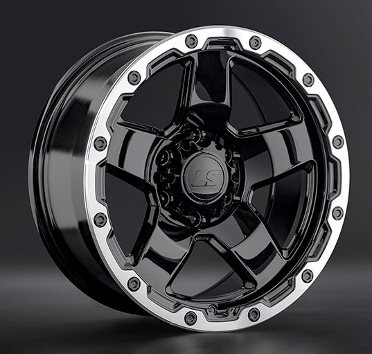 LS wheels 9,5x18 6*139,7 Et:5 Dia:106,1 bkl