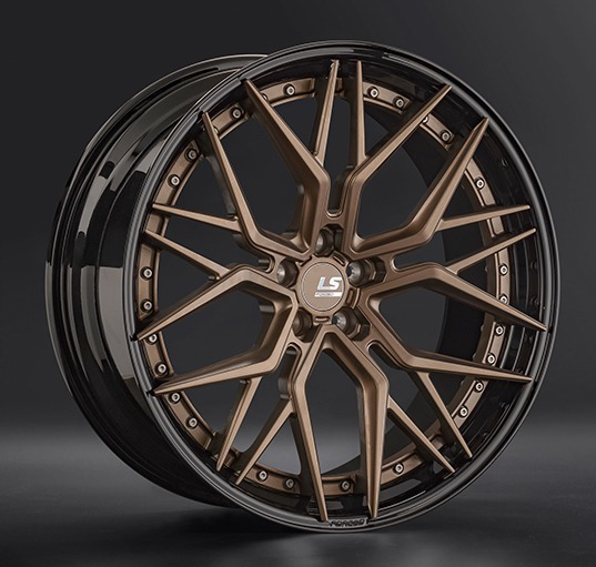 LS Forged 10x22 5*112 Et:18 Dia:66,6 BZ/BK