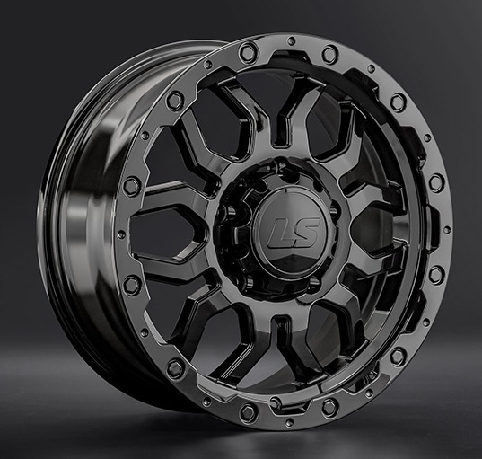 LS wheels 8x17 5*150 Et:45 Dia:110,1 bk