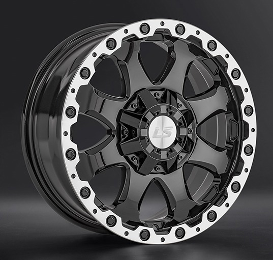 LS wheels 8x17 6*139,7 Et:36 Dia:100,1 bkl