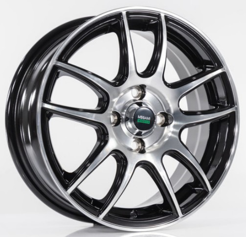 Megami 6x15 5*100 Et:38 Dia:57,1 bkf