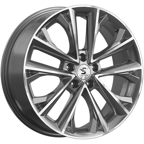Premium Series 7x18 5*108 Et:38 Dia:60,1 Diamond gloss graphite