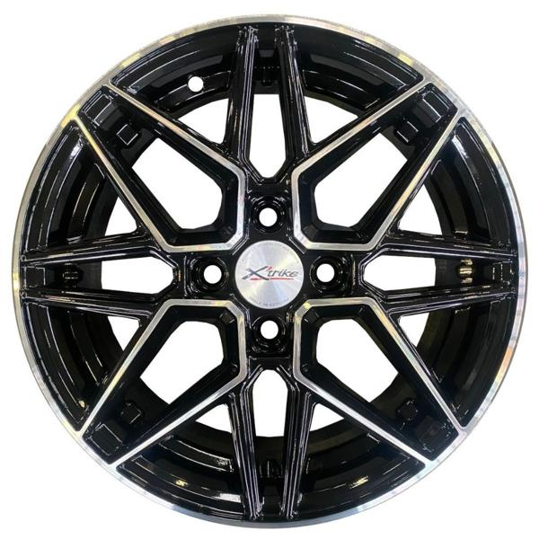 X'trike 6x15 4*100 Et:46 Dia:60,1 BK/FP