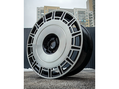 RGW CT2522C-3 9x21 5x120 ET:45 dia:62.5 Gloss Black Polish Face