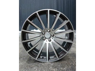 RGW 619 10x21 5x112 ET:42 dia:66.6 Gunmetal Machined Face