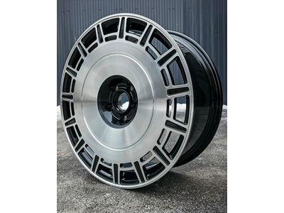 RGW CT2522C-3 9x21 5x120 ET:45 dia:62.5 Gloss Black Polish Face