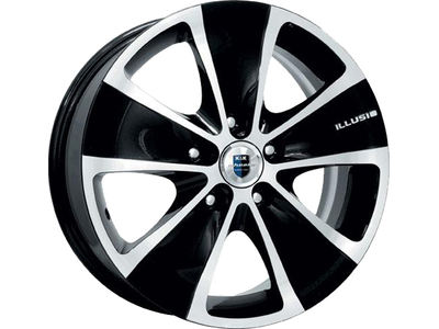 K&K Иллюзио 6x15 5*100 Et:45 Dia:67,1 алмаз черный