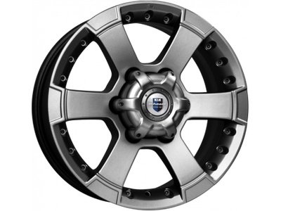 K&K M56 7x16 6x139.7 Et:38 Dia:100.1 Дарк платинум