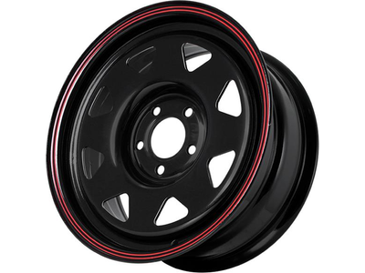 Grizzly SW01 7x16 5*139,7 Et:0 Dia:108,6 Shinning Black With 2 Red Line