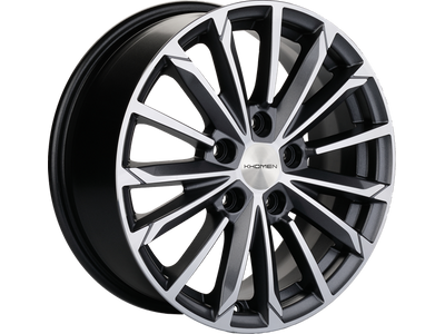 Khomen 1611 6.5x16 5x114.3 Et:44 Dia:67.1 GRAY-FP