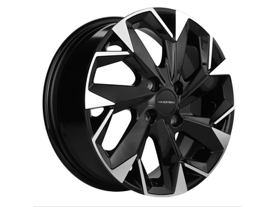 Khomen 1508 6x15 4*100 Et:39 Dia:56,6 BLACK-FP