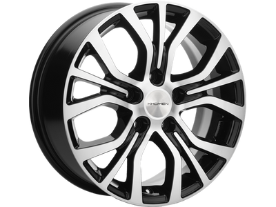 Khomen 1608 6,5x16 5*110 Et:46 Dia:63,3 Black-FP