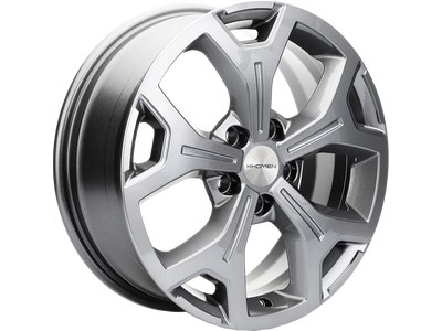 Khomen 1710 6,5x17 5*120 Et:55 Dia:65,1 Gray