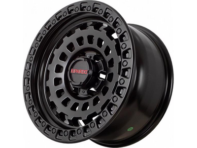 FF 162 9x17 6*139,7 Et:-12 Dia:110,1 Matt Black + Black Rivets