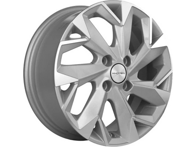 Khomen 1402 5,5x14 4*100 Et:43 Dia:67,1 F-SILVER-FP