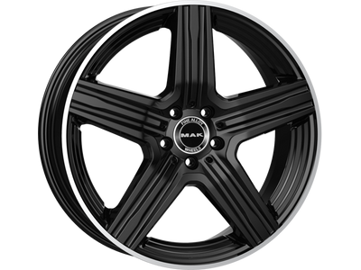 MAK Lewis 9x20 5*112 Et:33 Dia:66,6 Gloss Black Mirror Ring