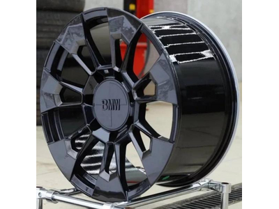 Forged NEW XM6 10x23 5*120 Et:21 Dia:66,6 Gloss Black Face Milling Black Lacquer