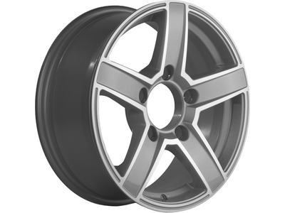 Khomen 1614 6,5x16 5*139,7 Et:40 Dia:98,5 F-Silver-FP