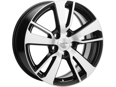 Khomen 1704 7x17 5*108 Et:50 Dia:63,3 Black-FP