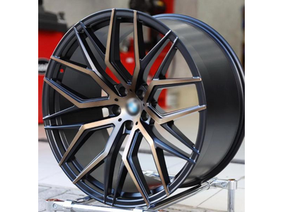 Forged VFF107 10x21 5*112 Et:30 Dia:66,6 SATIN BLACK GLOSS BRONZE POLISH FACE