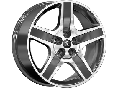 Premium Series КР008 8,5x20 5*108 Et:45 Dia:63,3 Diamond Black Gris