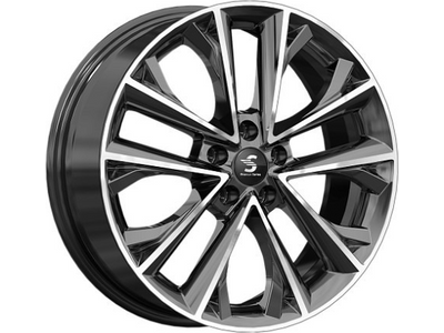 Premium Series КР012 7x18 5*108 Et:38 Dia:60,1 Diamond quartz